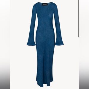 Realisation Par Gia dress (denim, xs)